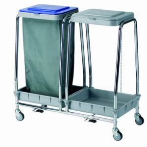 PORTA-SACOS ROPA SUCIA DOBLE