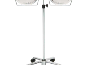 SOPORTE RODABLE ALTO PARA 2 PALANGANAS