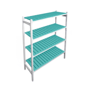 ESTANTERÍA ANTIMICROBIANA DE ALUMINIO